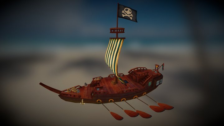 Nemoriko´s : The Pirate Ship 3D Model