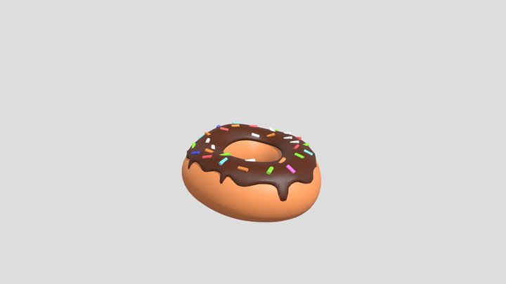 Donut 3D Model