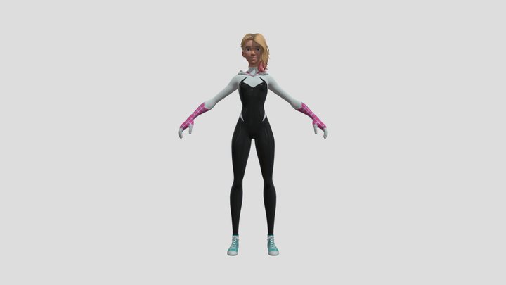 Fortnite-Gwen Stacy 3D Model