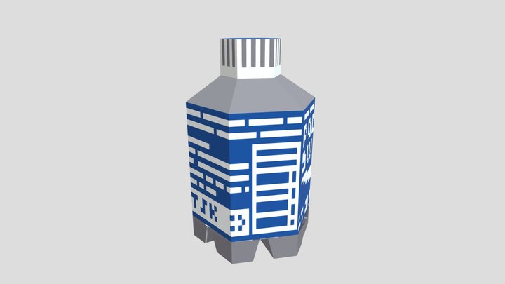 Water Bottle 3D Model