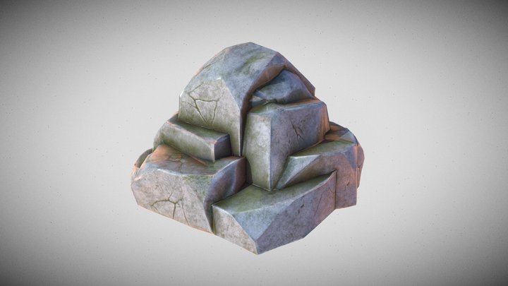 Rock props 3D Model