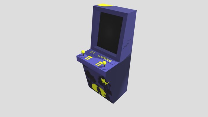 Arcadekast 3D Model