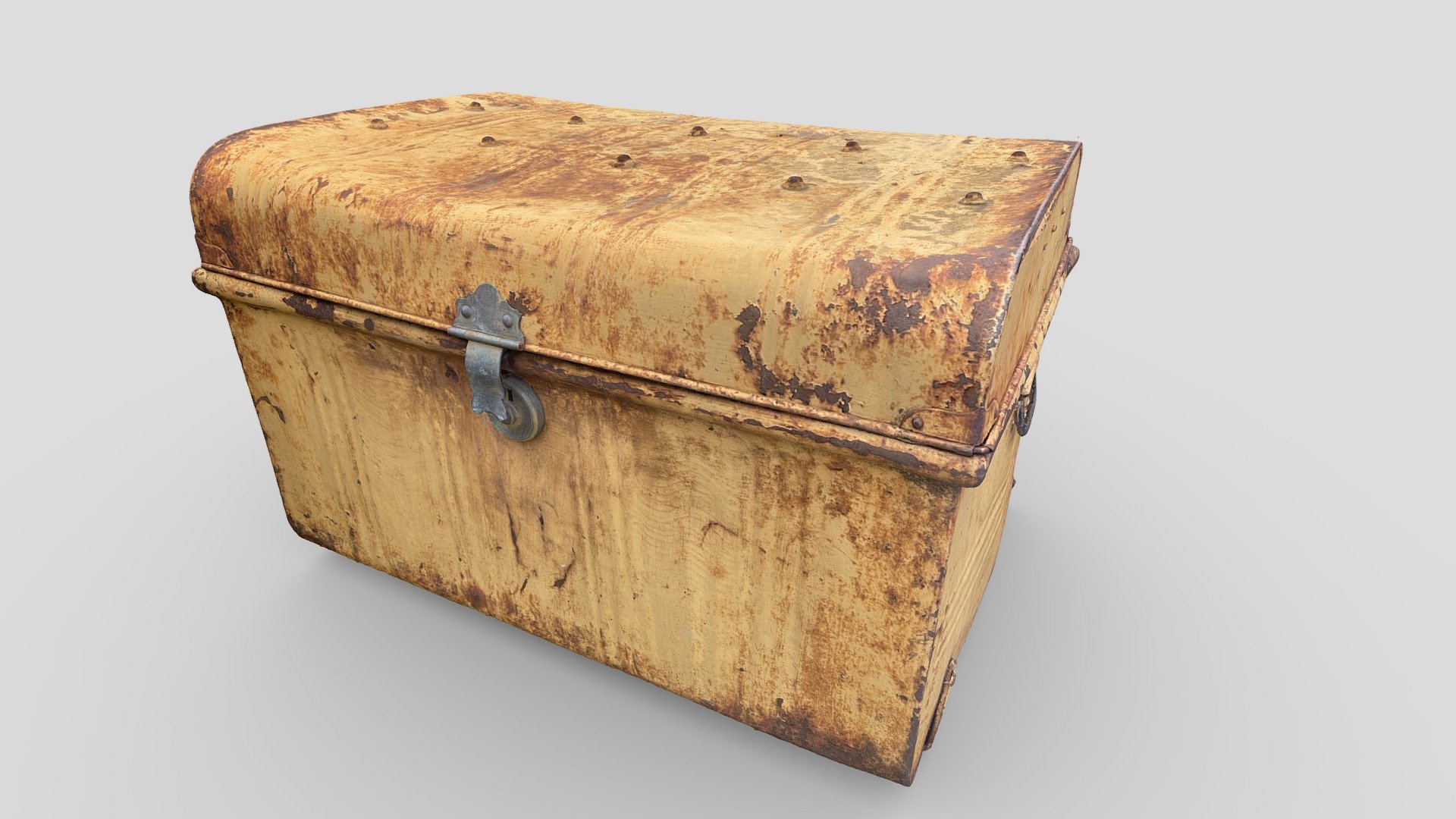 Old Metal Box 3D model by Koshuke [412c847] Sketchfab