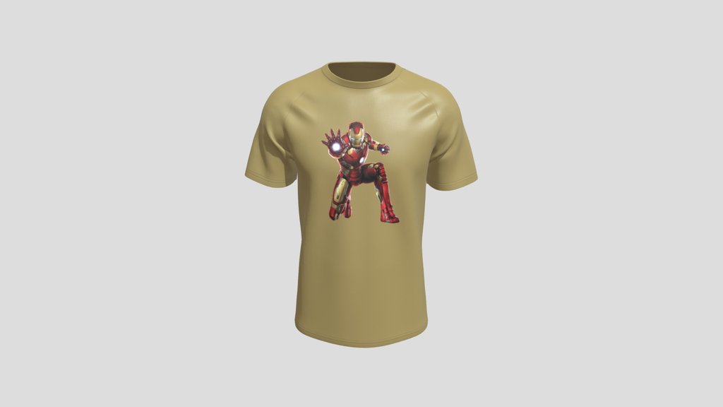 Superhero Landing Graphic T Shir