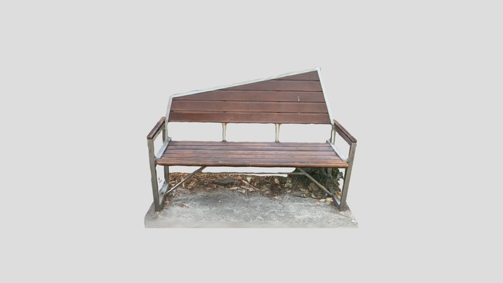 Peregian Bench 3D Model