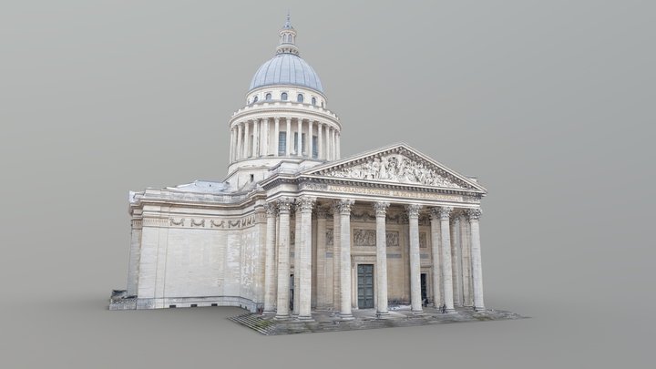 Panthéon, Paris - photogrammetry 3D Model