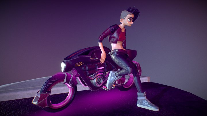 "Miss Issues" 3D Model
