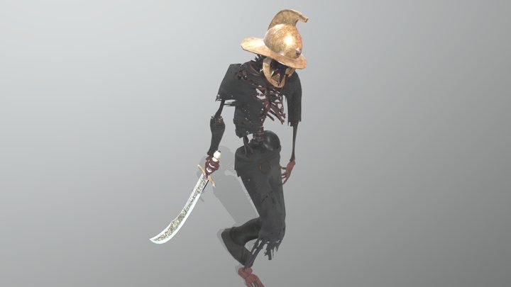 Skeleton - low tier enemy 3D Model