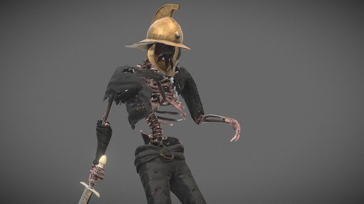 Skeleton - low tier enemy 3D Model