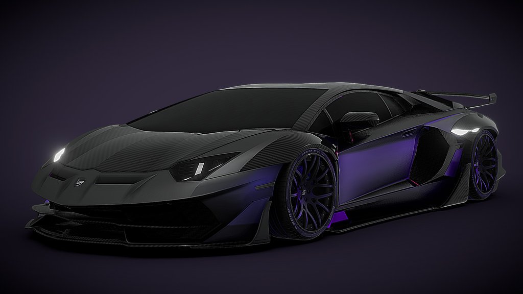 Aventador SVJ Black-Ghost™️