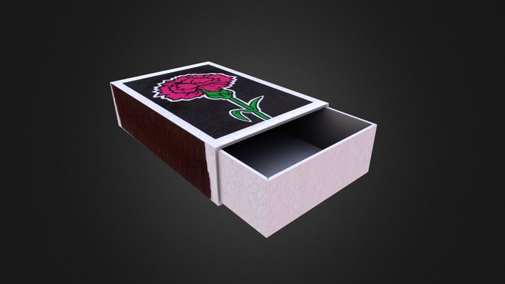 Matches box 3D Model