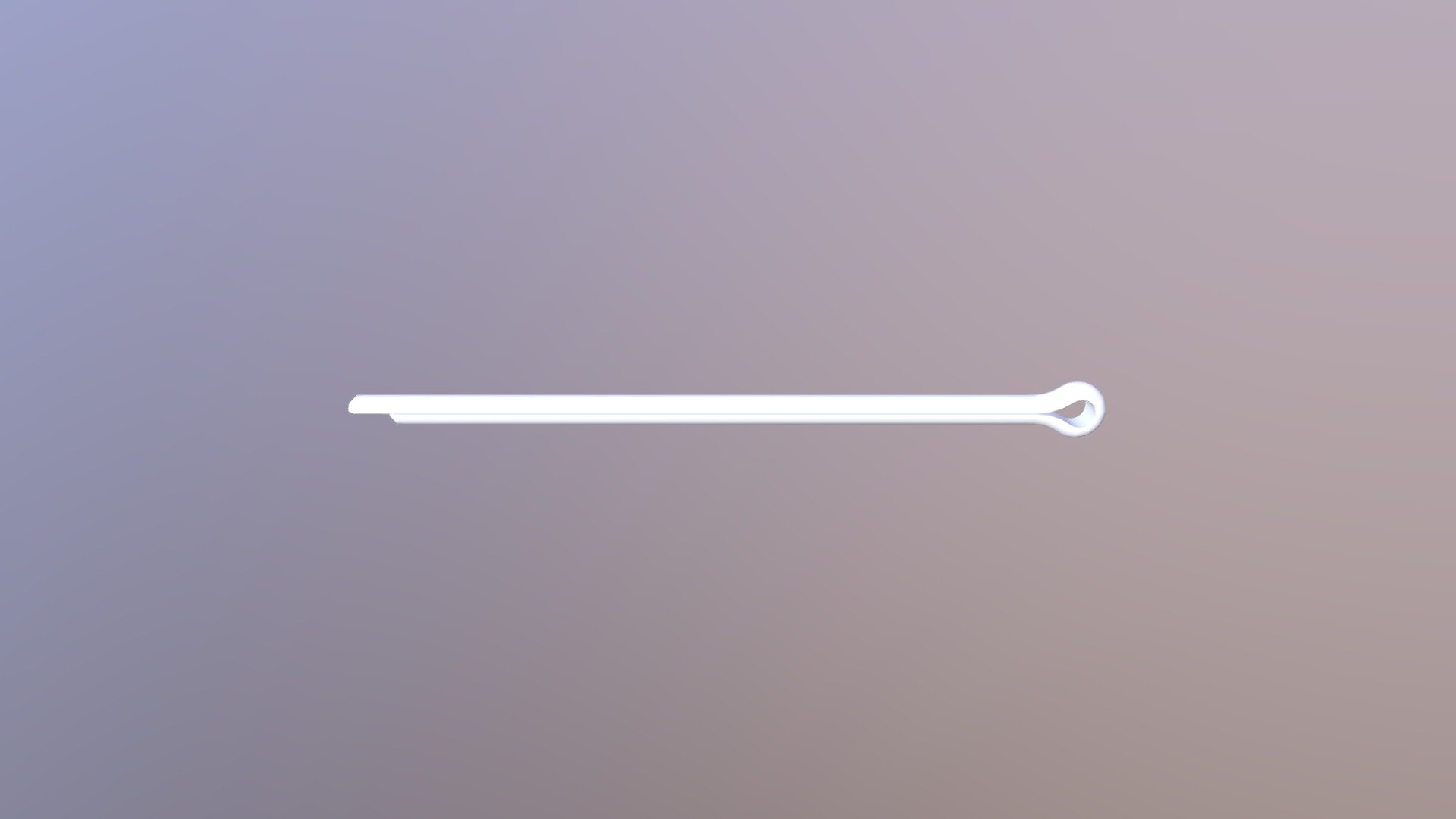 DIN 94 Cotter Pin — Sketchfab embed 3D viewer
