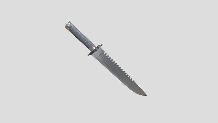 combat arm knife 3D Model