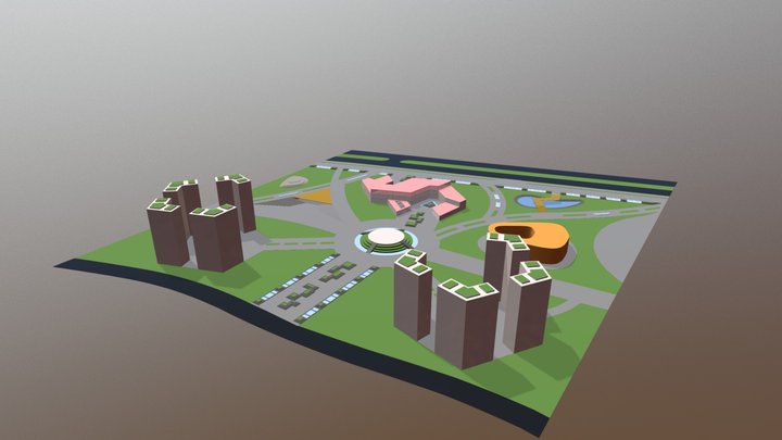 Parque olímpico - entrega 27.11.17 3D Model