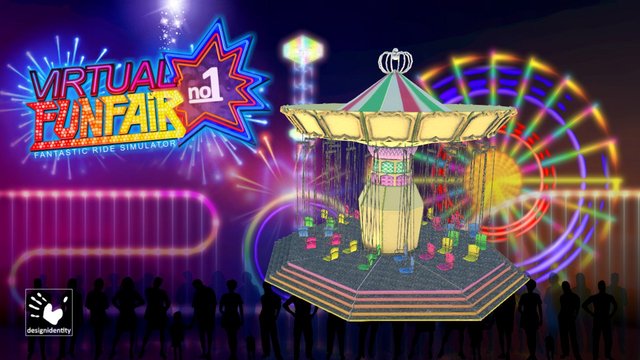 Virtual-FunFair - Chain-Carousel 1.0 3D Model