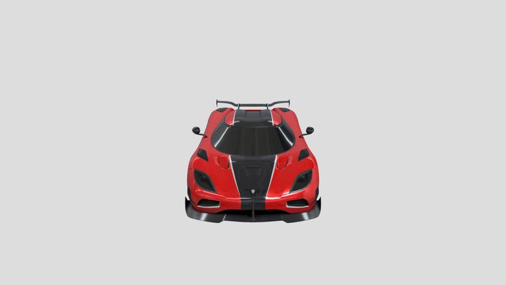Koenigsegg agera rs 3D Model