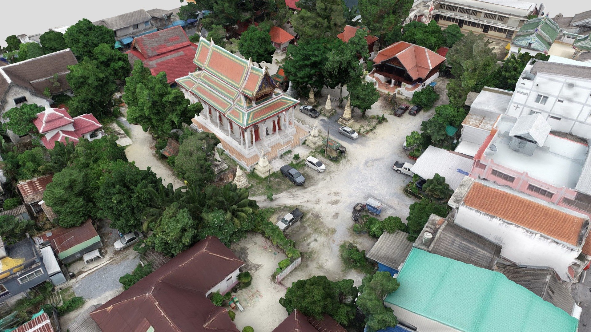 ผังบริเวณวัดจันทาราม