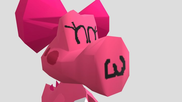 N64 Birdo 3D Model