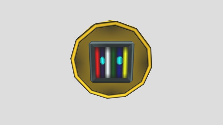 Gamecoder3D Low Poly Coin 3D Model