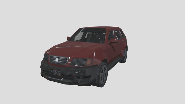 suv deluxe traffic (burnout 3) – Modelo 3D gratuito STL