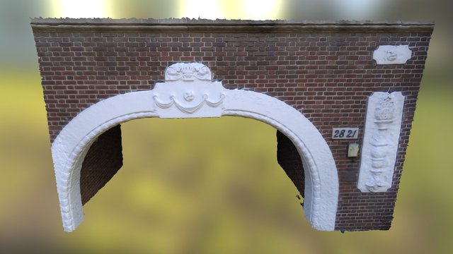 Building Entrance 3D Model