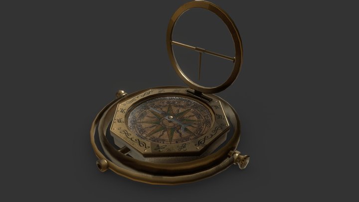 Compass test 3D Model