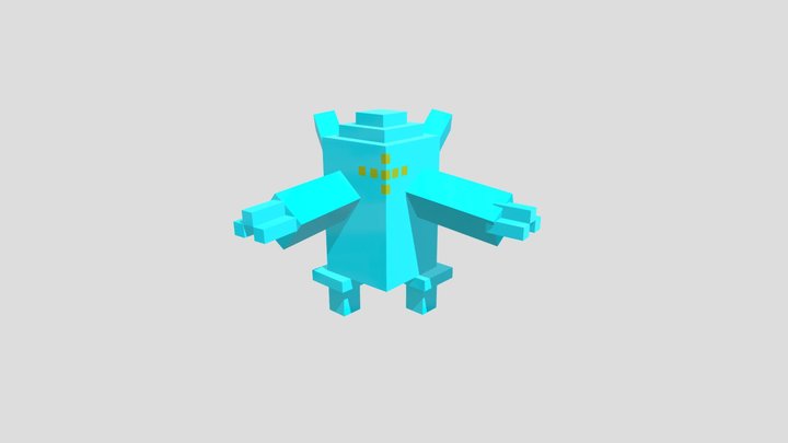 Regice-Cobblemon 3D Model