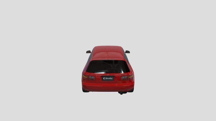 honda_civic_sir-ii_eg_93 3D Model