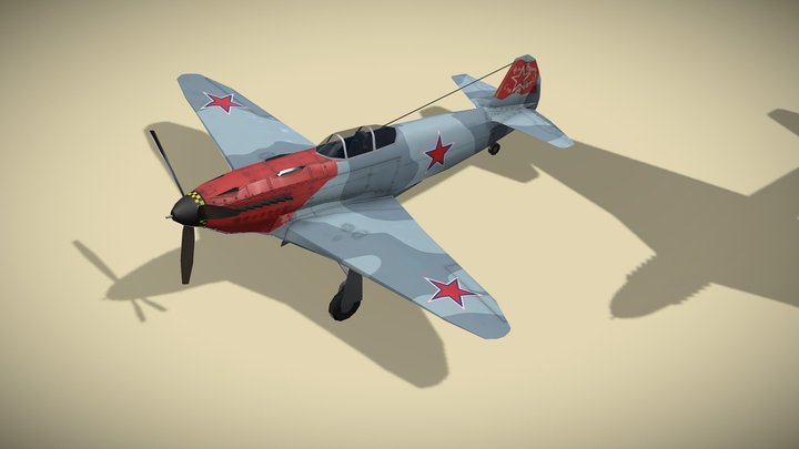 Yakovlev YAK-3 3D Model