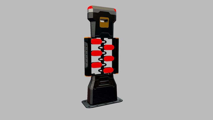 Charge Conductor Open 3D Model