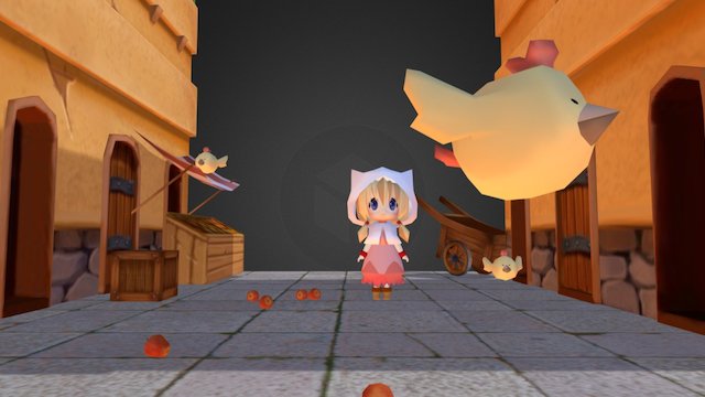 Background 3D Model