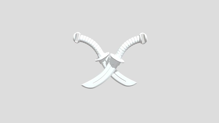 CT4012-2024 - Sword 3D Model
