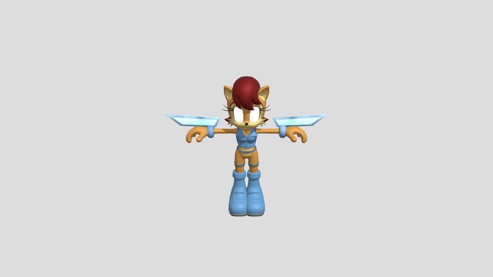Sally Acorn (Classic) – Free 3D Model STL