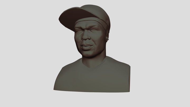 50cent 3D Model