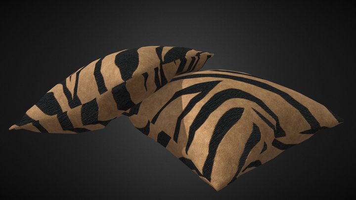 Hunter cushions 3D Model