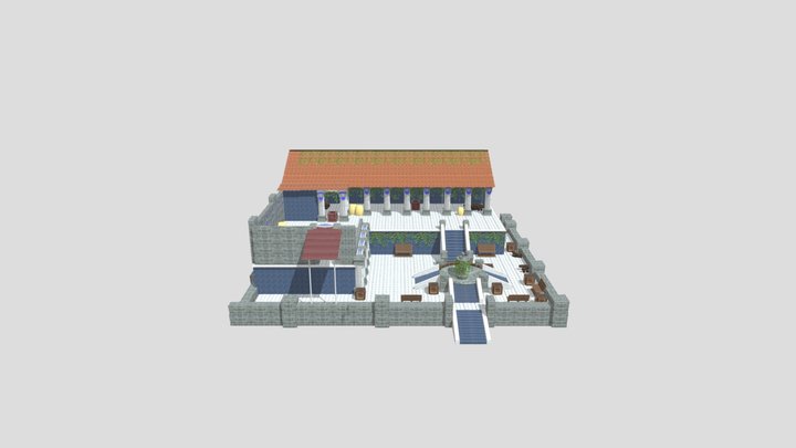 Maqueta completa con plantas 3D Model