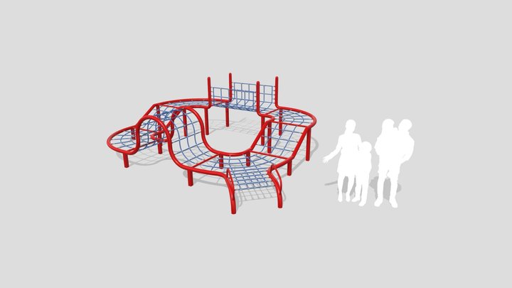 Net Effects - Mini Loop Course 3D Model