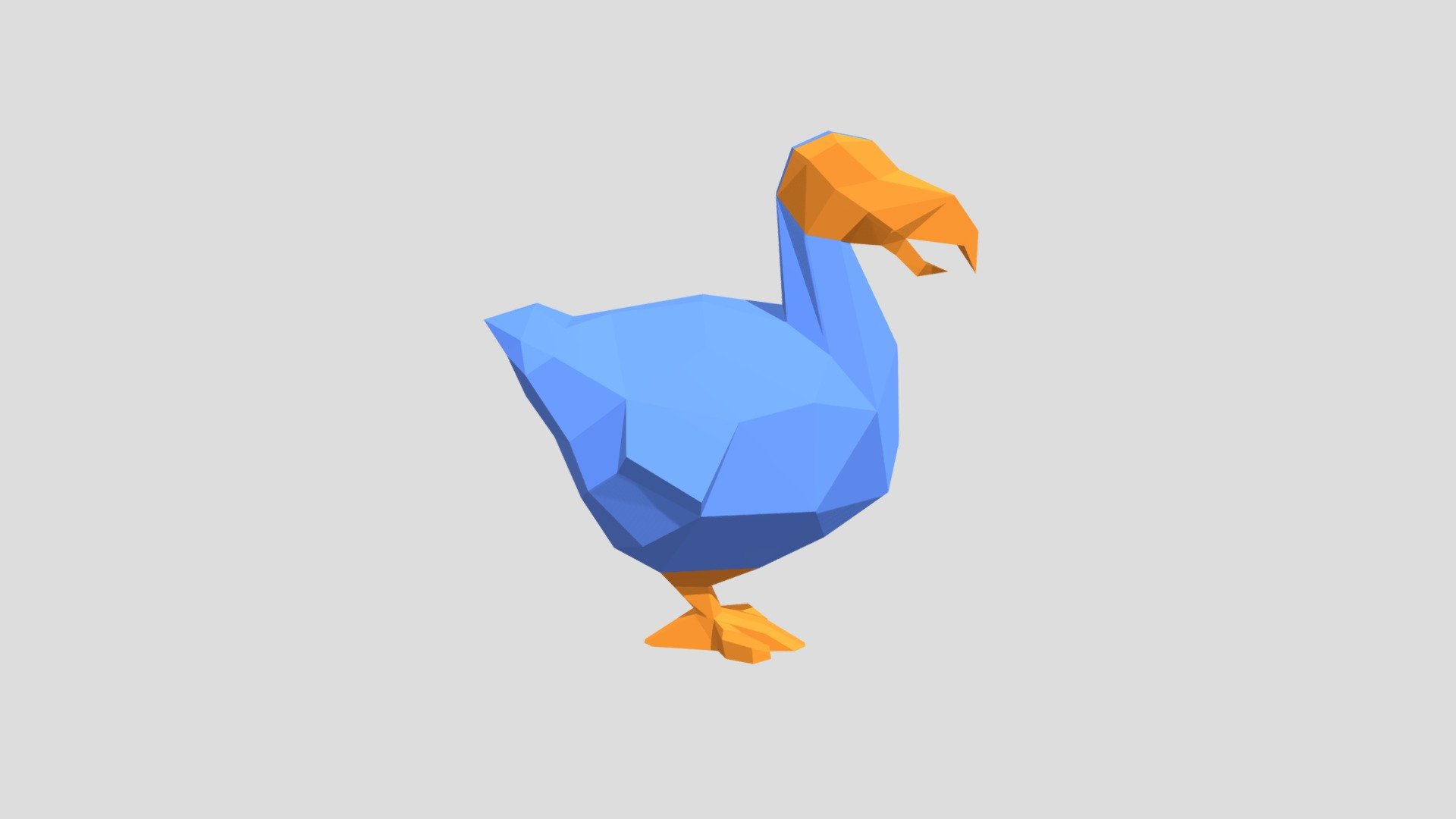 Polygonal Dodo Bird