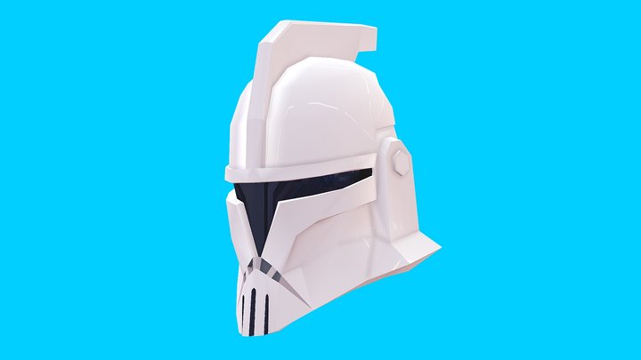 2003 Animated Clone Trooper Helmet 😺💖 3D Model