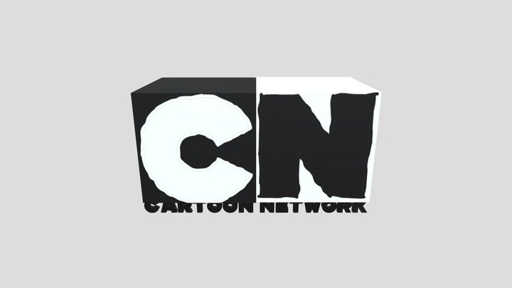 Cartoon Network Logo 3D Model