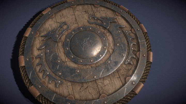 Dragon Shield 3D Model