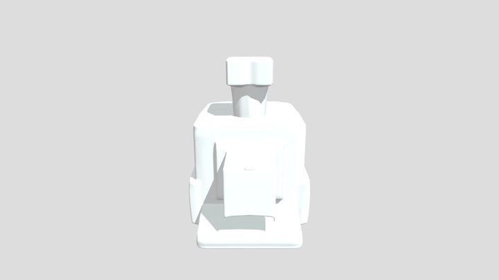 Gray Train Part 1 3D Model