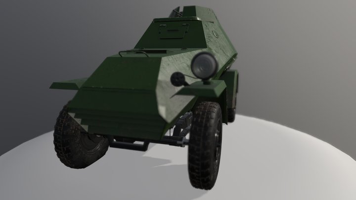 BA-64 3D Model