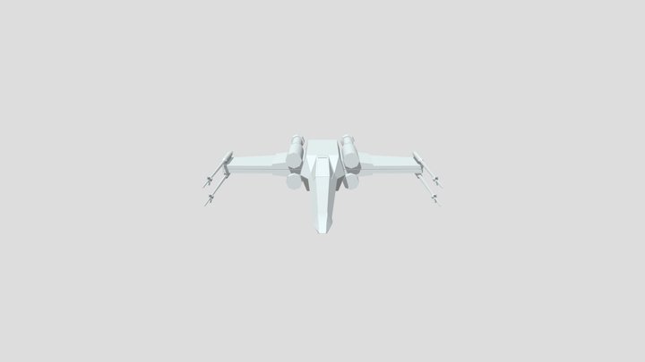 X-Wing 3D Model