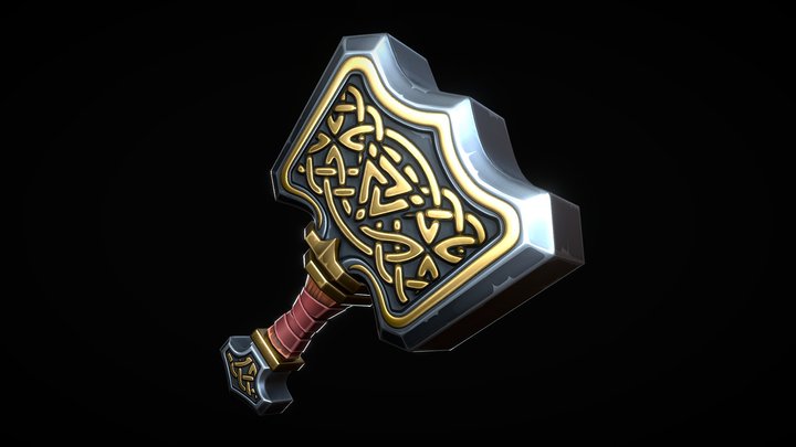 Mjolnir 3D models - Sketchfab