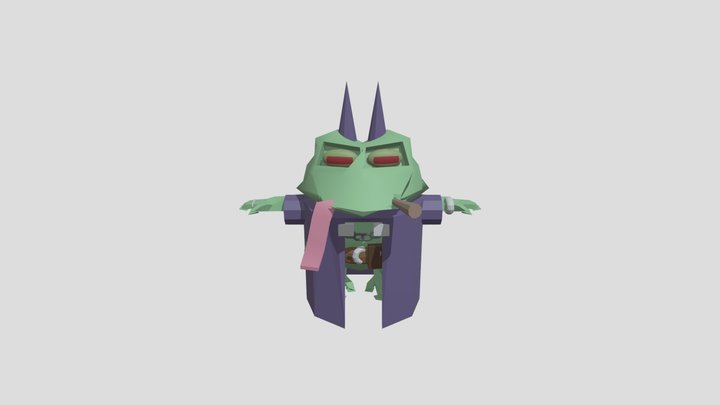 Sapo 3D Model