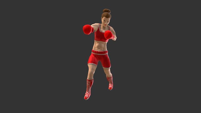 Character Pose 3D Model