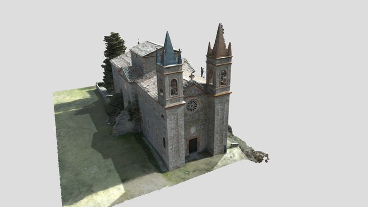 ERMITA DE SANT REMEI 3D Model