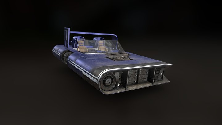 Solo: A Star Wars Story - Hans Speeder 3D Model