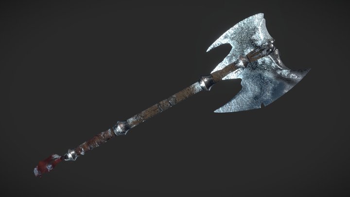 Ice Axe 3D Model